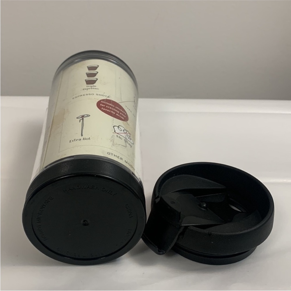 STARBUCKS Make Your Own Drink Tumbler 16oz/.47L includes 4 sheets of stickers - Picture 9 of 14